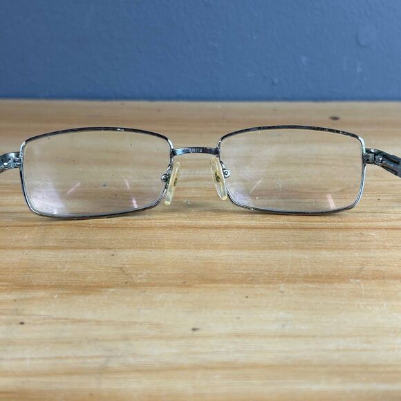 Ray-Ban RB 6155 2553 Eyeglasses Silver/Black Full Rim Matel Frame Only 53-17 140 - Picture 10 of 11